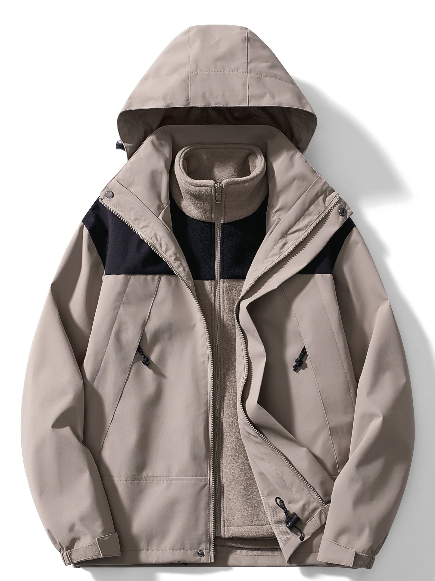 Praktische Winterjacke 3-in-1 Damen Herbst