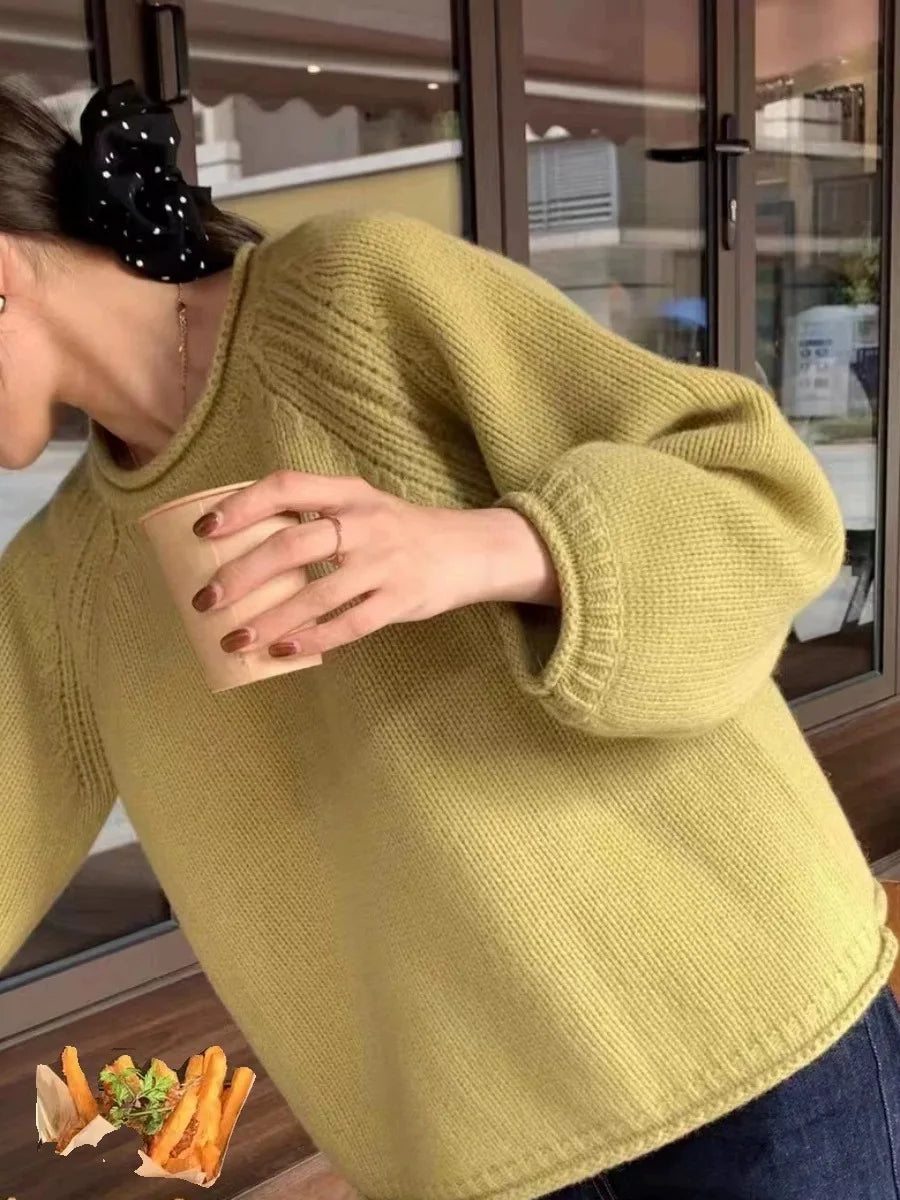 Bequemer Oversized Pullover Weich und Gemütlich