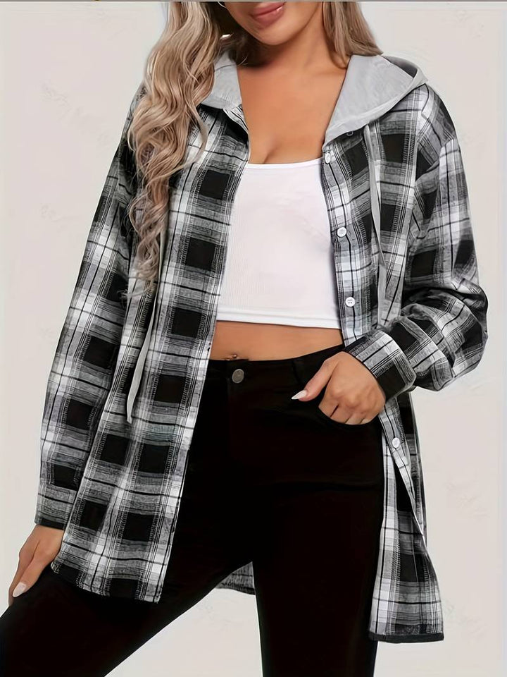 Stylische Kapuzenjacke Warm Wintermodell