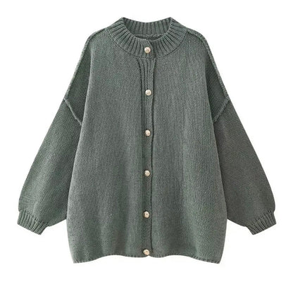 Weiche Strickjacke Oversized Damen