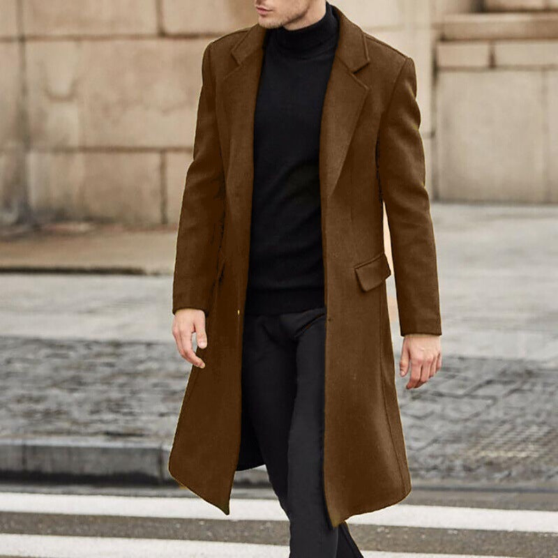 Herren Winterjacke Lang & Warm
