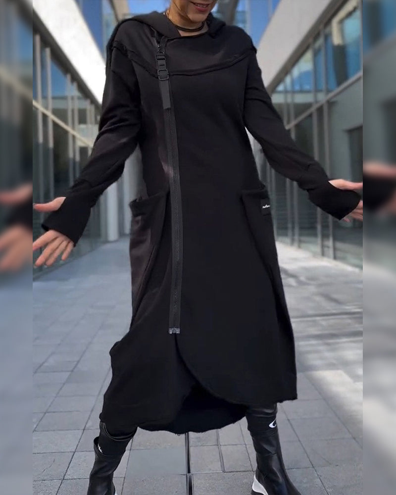 Elegantes Sommerkleid Einfarbig Leicht