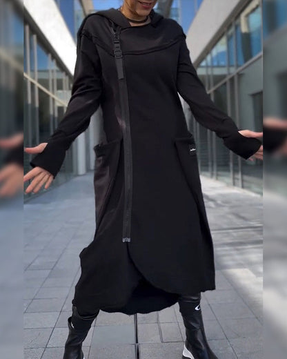 Elegantes Sommerkleid Einfarbig Leicht