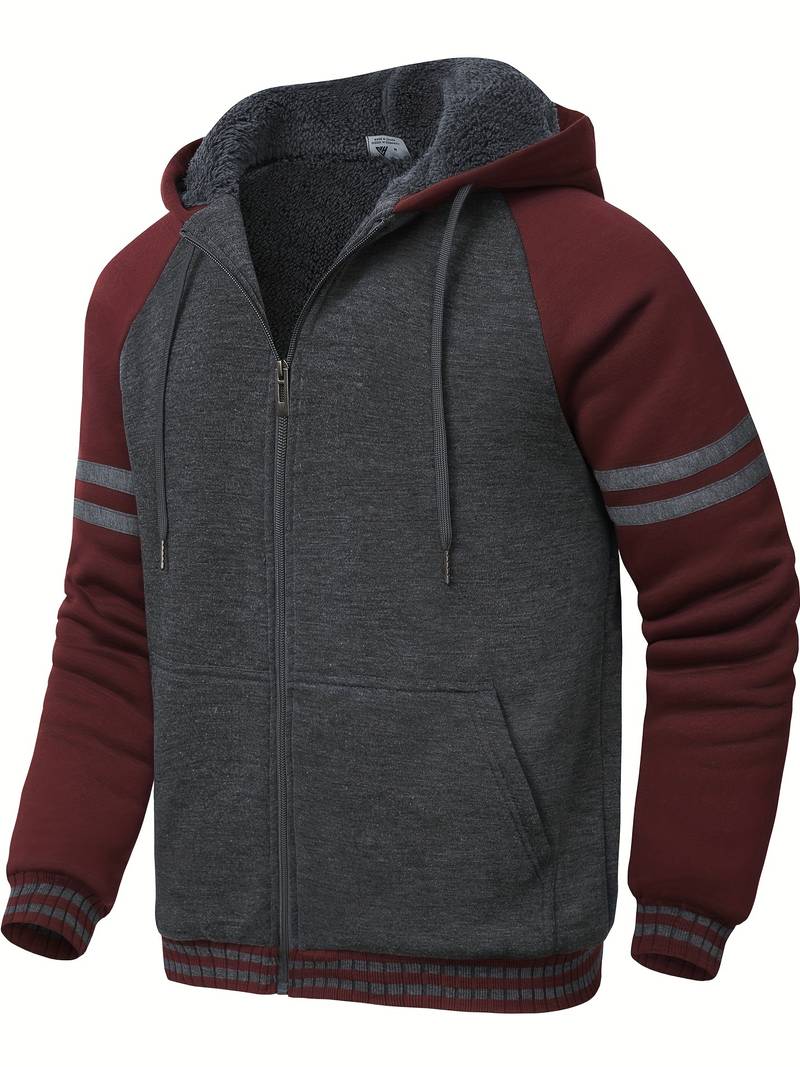 Herren Thermo Hoodie Warm Isolierend