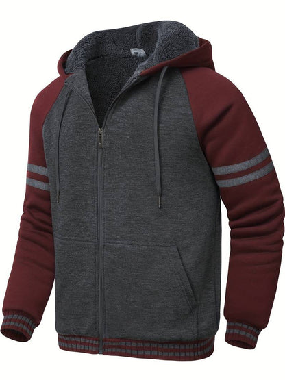 Herren Thermo Hoodie Warm Isolierend