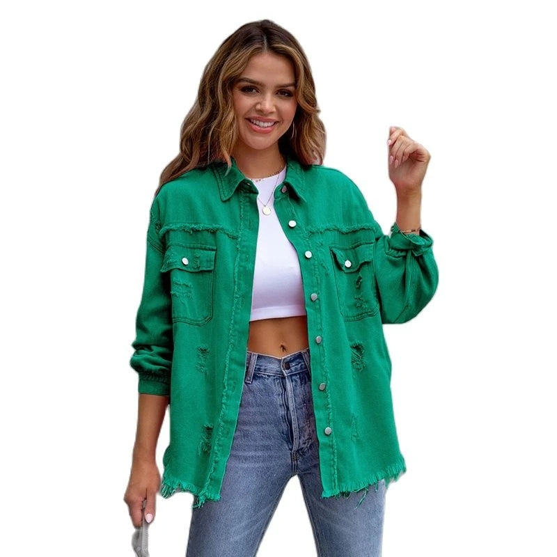Stylische Jeansjacke Elegant & Lässig