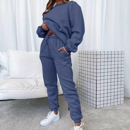 Damen Jogginganzug Set Bequem Sportlich
