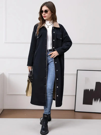 Stylischer Wintermantel Modern Minimalistisch