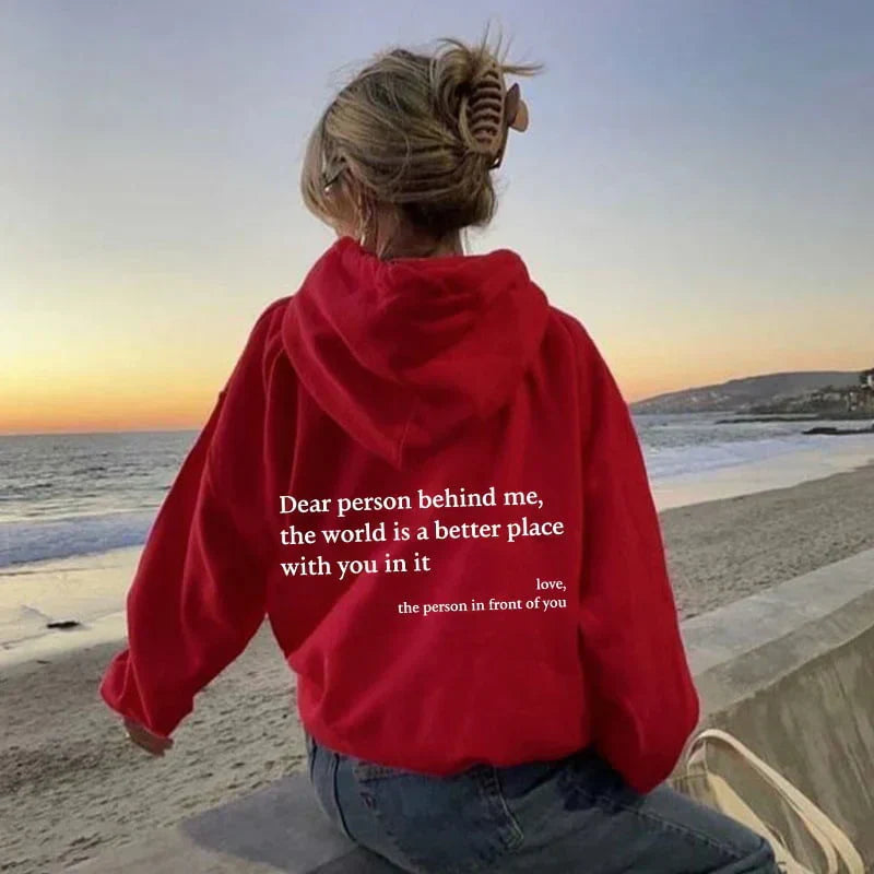 Übergroßes Sweatshirt Damen Weich