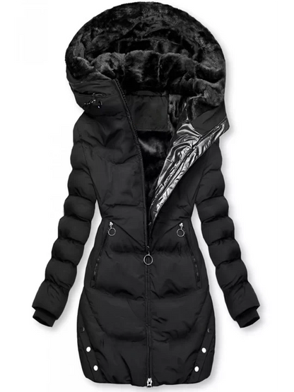 Damen Winterjacke Warm Gefüttert