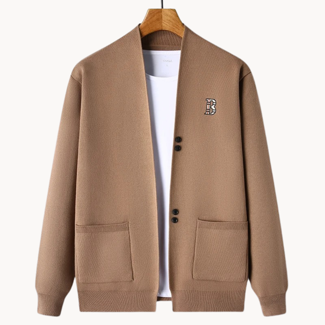 Bequeme Strickjacke Freizeitlook