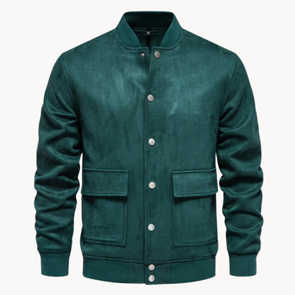 Leder Bomberjacke Herren Elegant