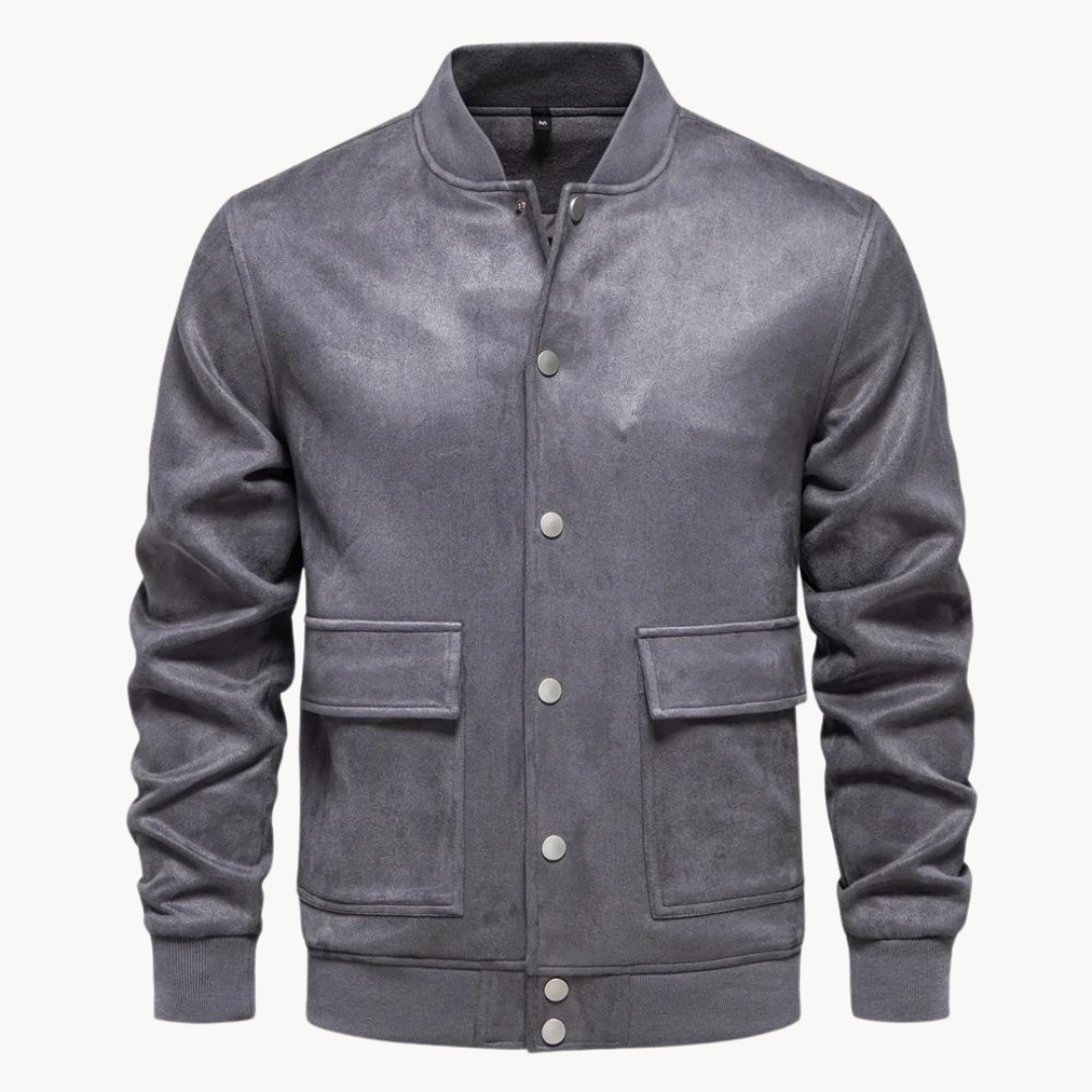 Leder Bomberjacke Herren Elegant