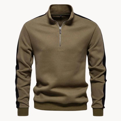 Elegante Pullover Damen | Luxus Sweater Viertelreißverschluss
