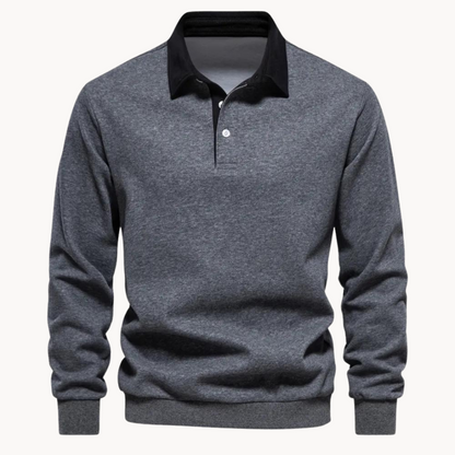 Bequemes Polo Sweatshirt Relaxed Fit