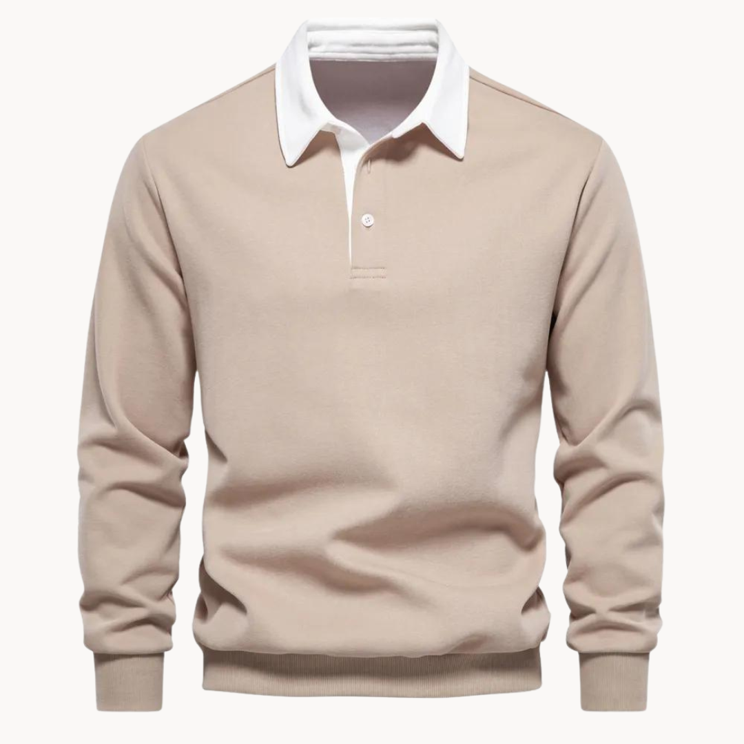 Bequemes Polo Sweatshirt Relaxed Fit