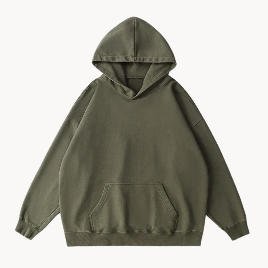 Kapuzenpullover Damen Baumwolle Bequem