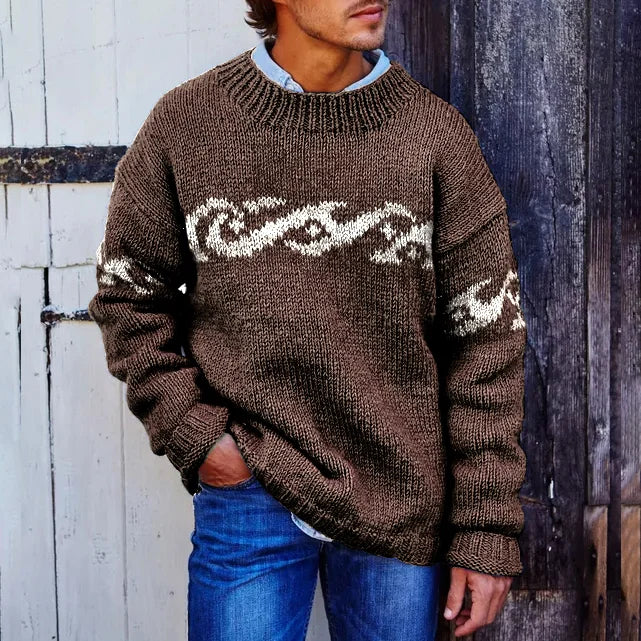 Surf Strickpullover Herren Maritim