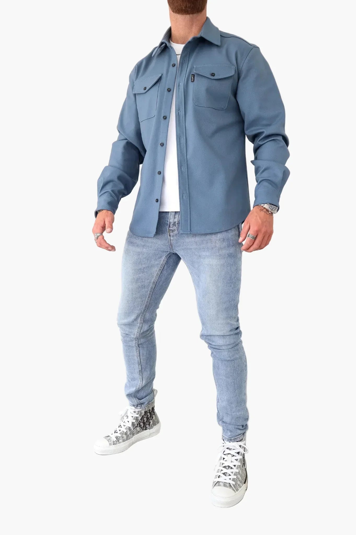 Stylische Overshirt Jacke - Modernes Vielseitiges Hemd für Alltag - IdealeKleiden