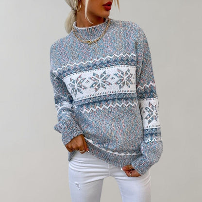 Damen Pullover Weich Gemütlich