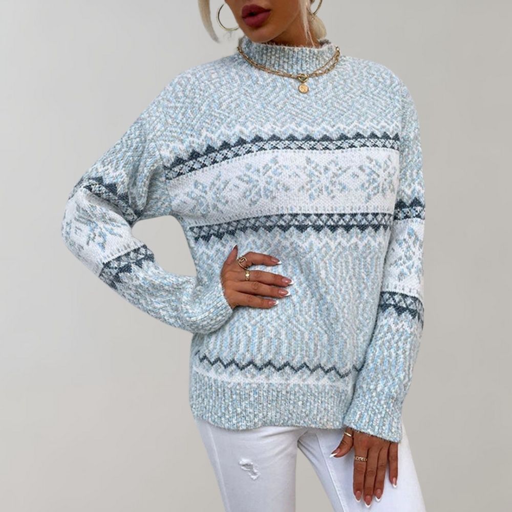 Damen Pullover Weich Gemütlich