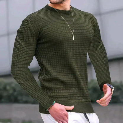 Eleganter Strickpullover Milano Slim Fit Design