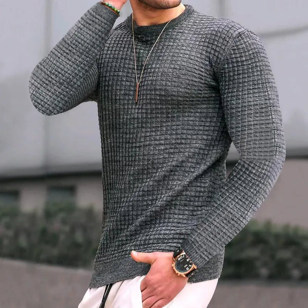 Eleganter Strickpullover Milano Slim Fit Design