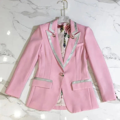 Eleganter Damen Blazer Rosa