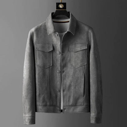 Herren Wildlederjacke Wind- und Wasserfest