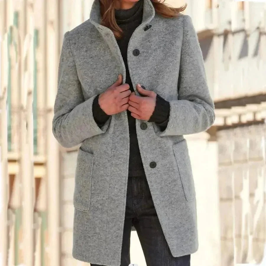 Stylisher Damen Trenchcoat Elegantes Design