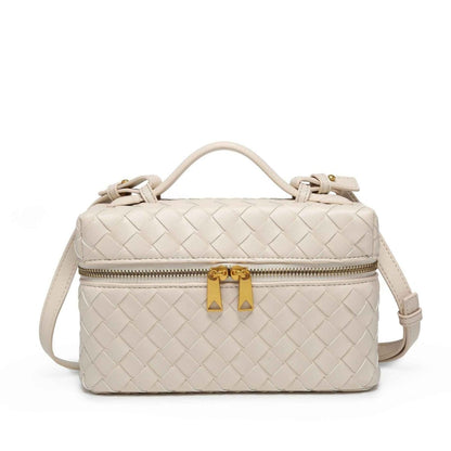 Stilvolle Damenhandtasche mit Textildesign