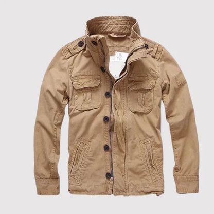 Praktische Outdoor-Jacke Mit Vielen Taschen