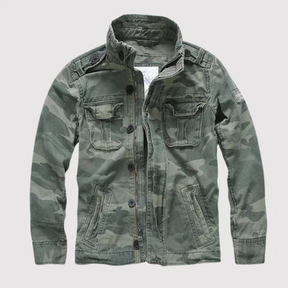 Praktische Outdoor-Jacke Mit Vielen Taschen