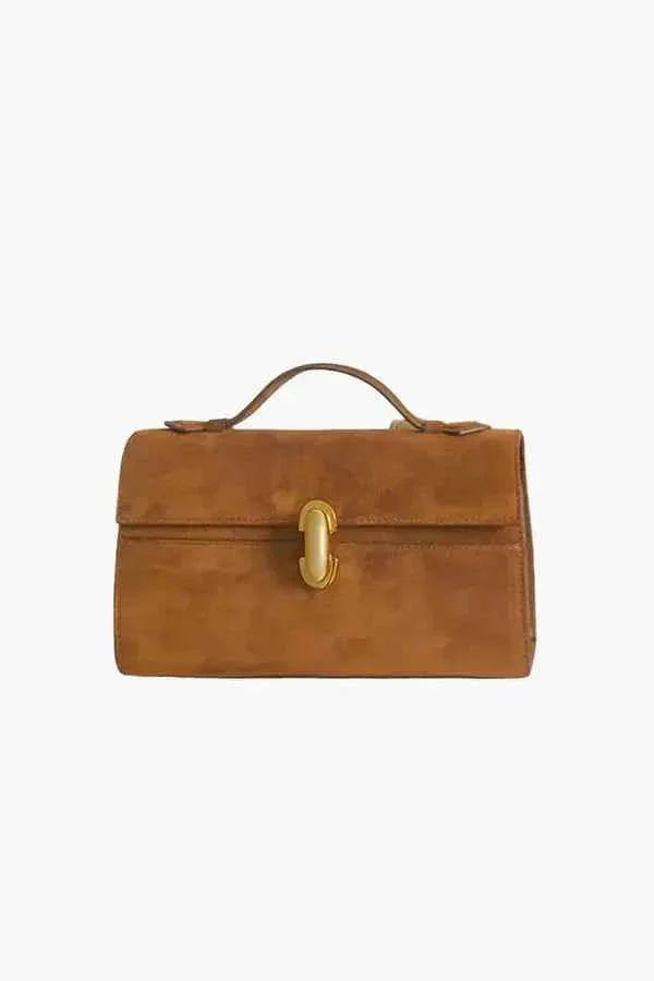 Stilvolle Damen Schultertasche Leder