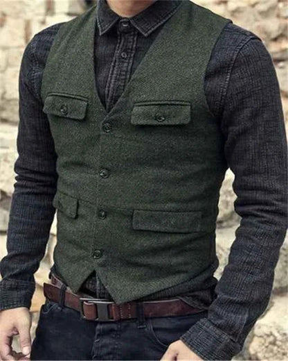 Stylische Herrenweste Modern Slimfit