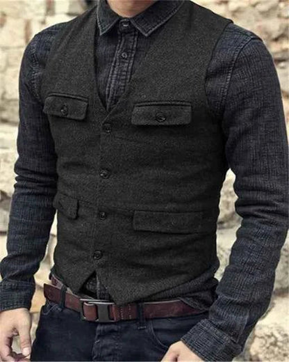 Stylische Herrenweste Modern Slimfit