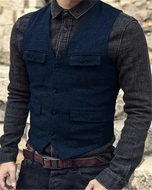 Stylische Herrenweste Modern Slimfit