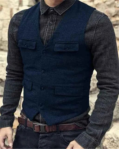 Stylische Herrenweste Modern Slimfit