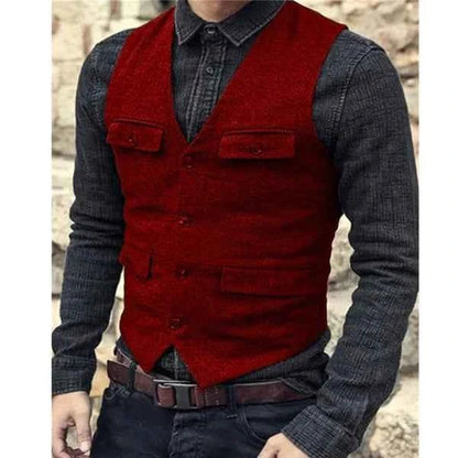 Stylische Herrenweste Modern Slimfit