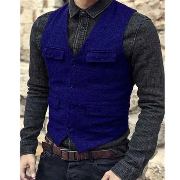 Stylische Herrenweste Modern Slimfit