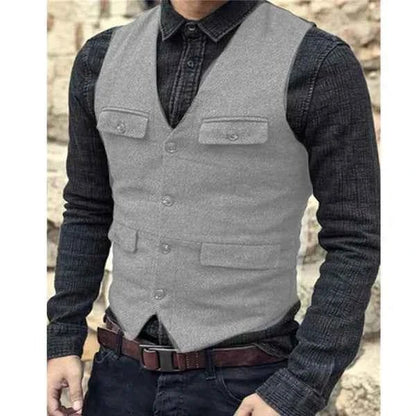 Stylische Herrenweste Modern Slimfit