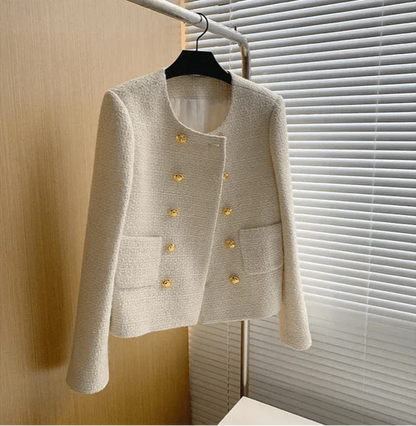 Stylisher Damenblazer Elegant Schwarz - IdealeKleiden
