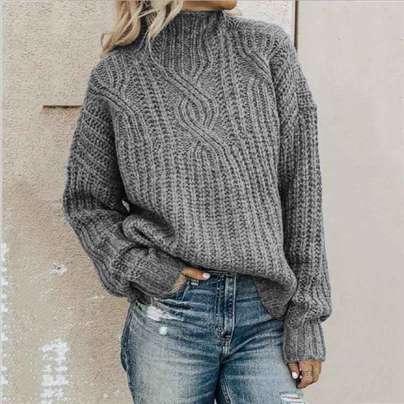 Damenpullover Rundhals Modern Chic - IdealeKleiden