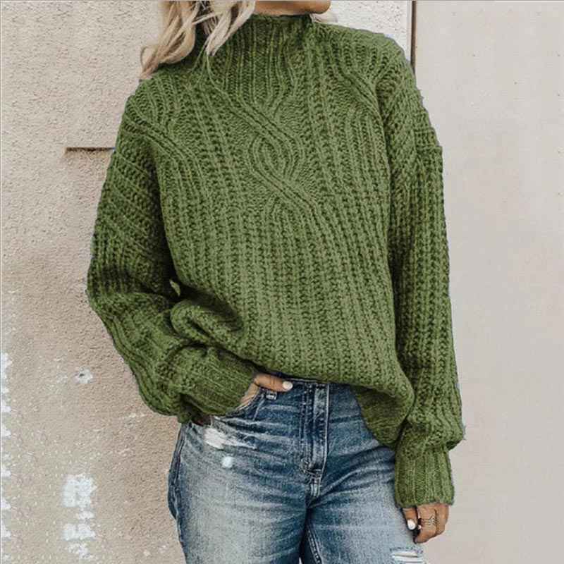 Damenpullover Rundhals Modern Chic