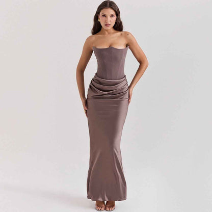 Elegantes Abendkleid Mit Korsett