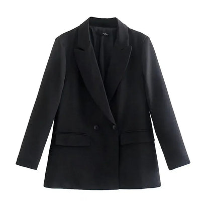 Stylischer Damenblazer Mit Taschen
