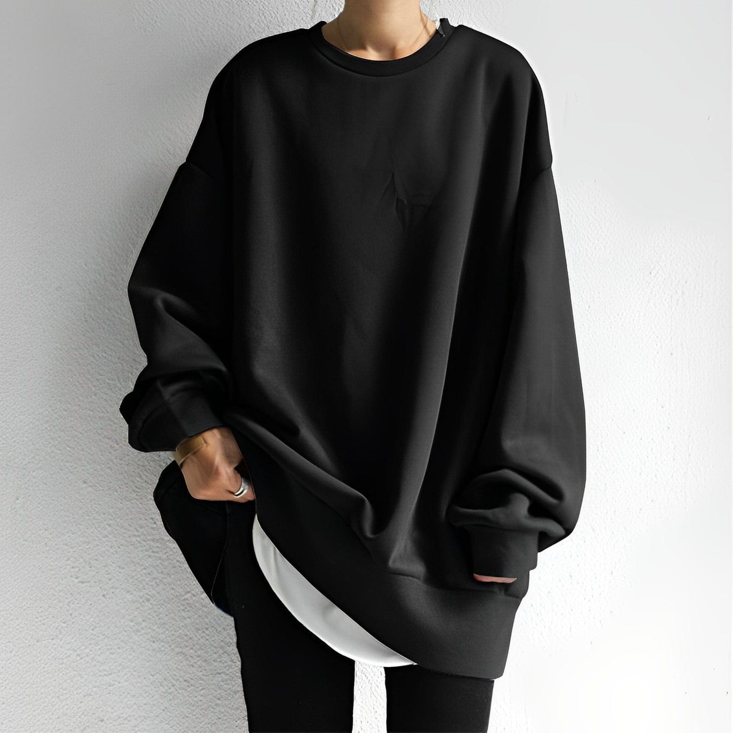 Übergröße Sweatshirt Großzügig Bequem