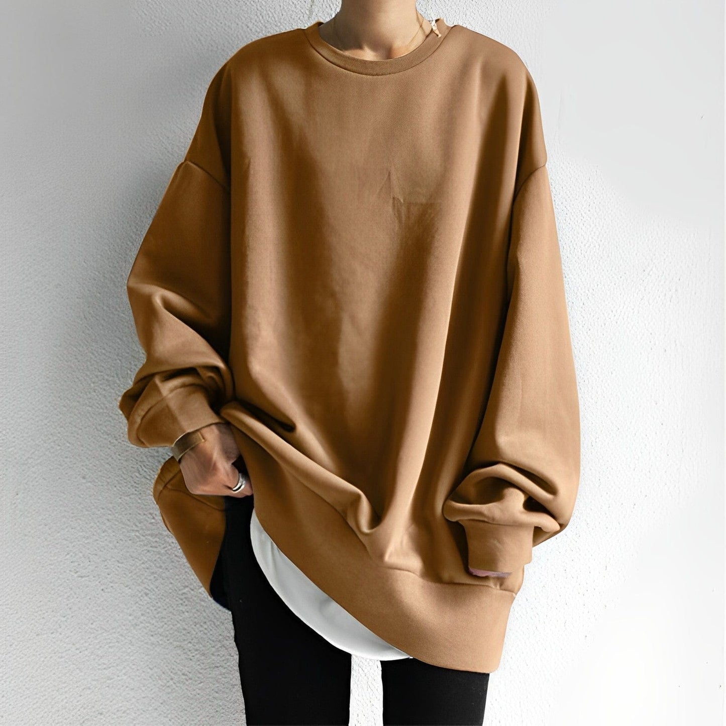 Übergröße Sweatshirt Großzügig Bequem