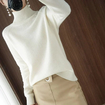 Stylischer Rollkragen Pullover Elegantes Design