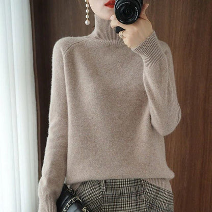 Stylischer Rollkragen Pullover Elegantes Design